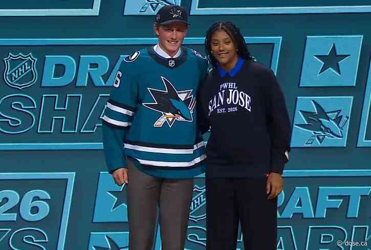 The Sharks draft Kirby Dach’s cousin with the ninth overall pick