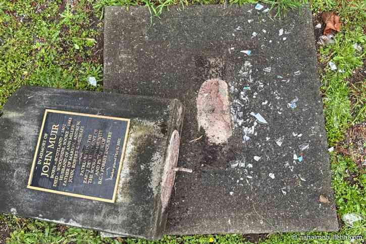 Vandals damage headstones at historic Sooke cemetery