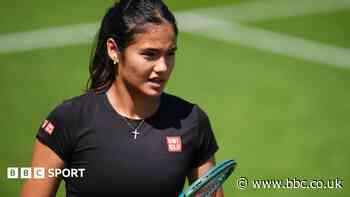 Raducanu misses Wimbledon practice amid injury concern