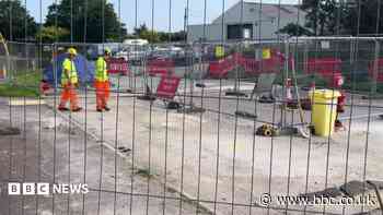 Repairs to fix mineshaft damage road begin