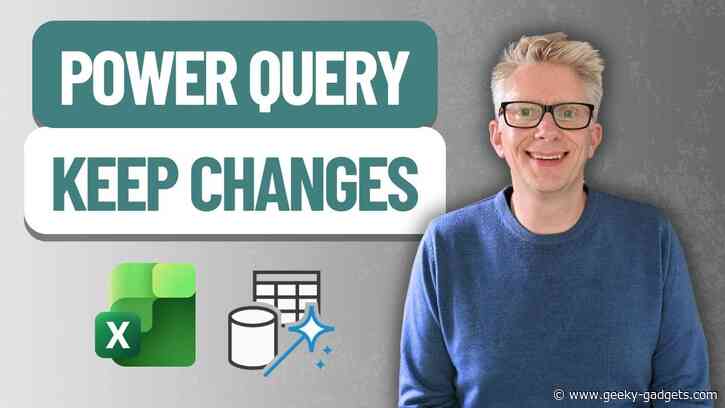 How Self-Referencing Queries Save Your Manual Excel Edits