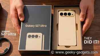 Samsung Galaxy S27 Ultra Leaks Point to a Massive Upgrade