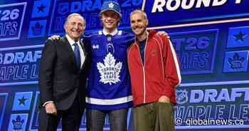 ‘Dream come true’: Leafs take McKenna 1st overall