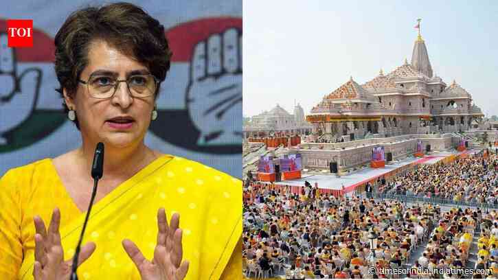'Gravest sin': Priyanka Gandhi says Ram Temple donation fraud has 'stunned entire nation'; questions role of big players