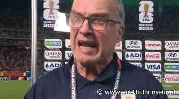 Bielsa kan woede niet inhouden na WK-exit en schreeuwt naar journalist
