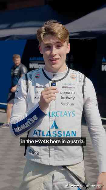 A positive first outing in the FW48 💪 Hear from Luke after his FP1 session today in Austria #f1