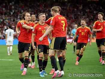 LIVE: Trossard brace, De Bruyne have Belgium cruising in World Cup Group G finale