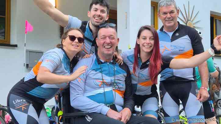 Edwin (56) mist HandbikeBattle na hartinfarct vlak voor vertrek