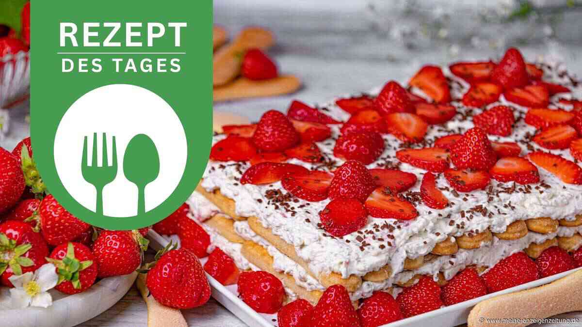 Erdbeer-Tiramisu für sommerliche Leichtigkeit – ohne Kaffee oder Alkohol