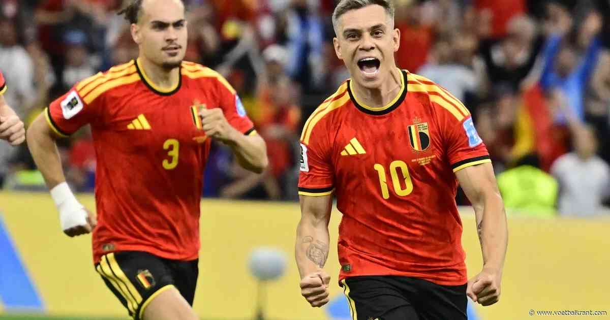 Outstanding Trossard en supersub Lukaku leiden België zowaar naar groepswinst