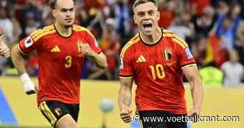 Outstanding Trossard en supersub Lukaku leiden België zowaar naar groepswinst