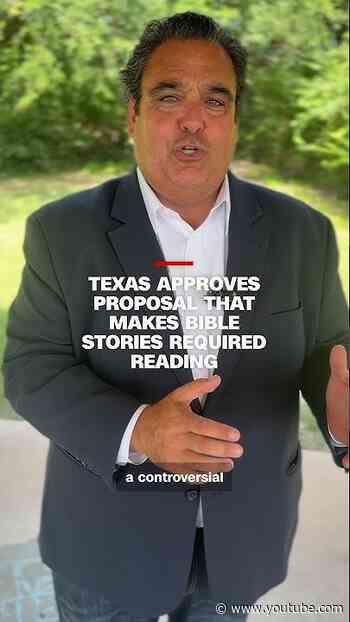 Texas approves approval that makes Bible stories required reading