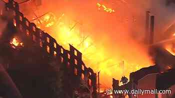 Two kids arrested after devastating inferno sweeps through properties in Pennsylvania