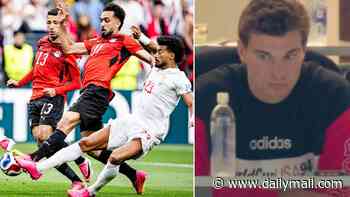 NFL fans baffled as quarterback makes shock appearance at Egypt vs Iran World Cup game