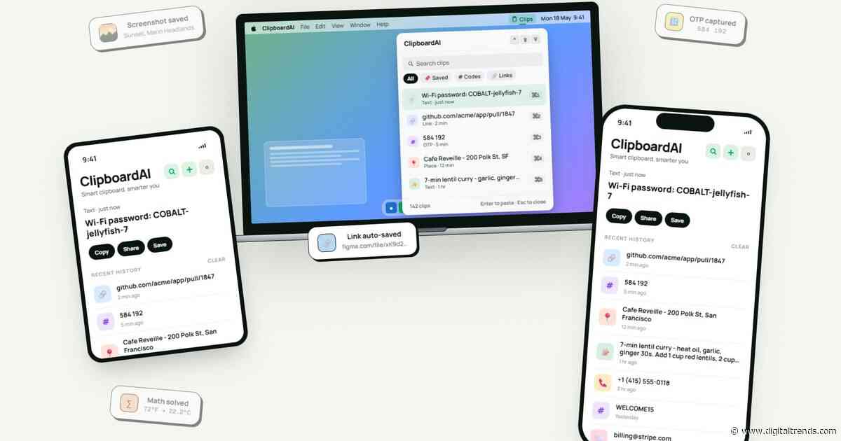 This cross-device clipboard app solves the copy-paste problem I keep running into on my Mac