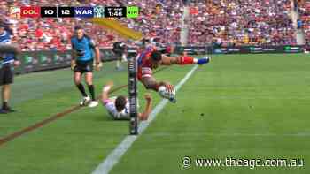 Isaako touches down in trademark style