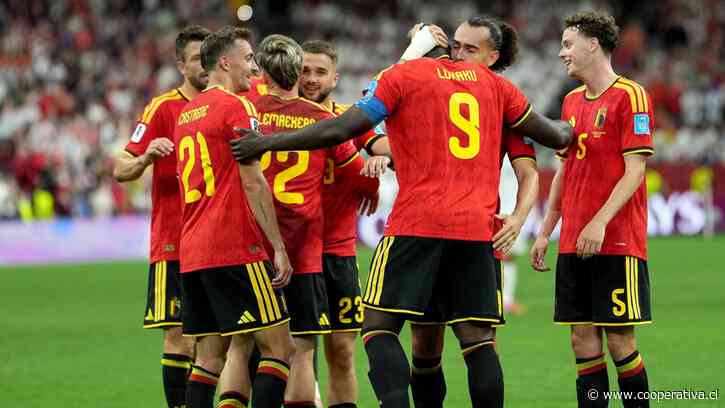 Trossard, De Bruyne, Lukaku y Saelemaekers marcaron para el triunfo belga ante Nueva Zelanda