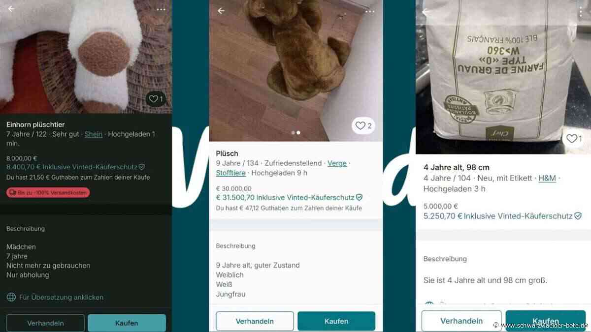 Kinderhandel in der Region?: Virale Vinted-Anzeigen sorgen für Aufregung – das sagt die Polizei