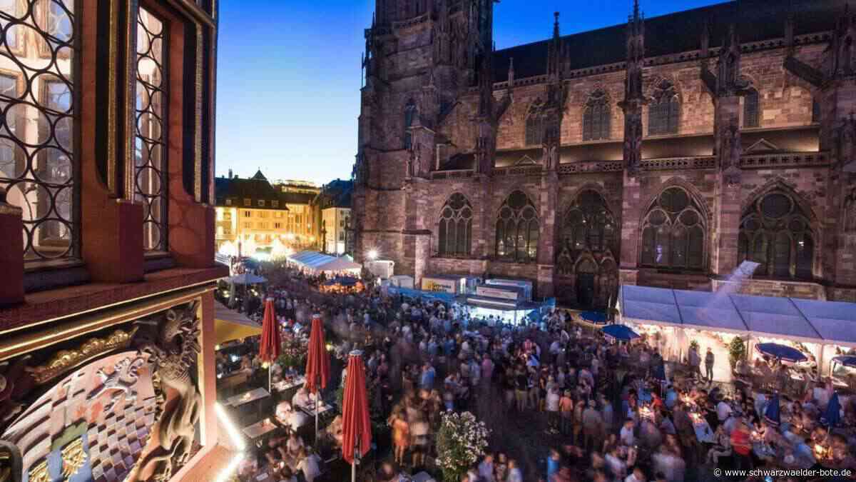 Weinfest lockt ans Münster: Produzenten rund um Freiburg präsentieren ihre Weine