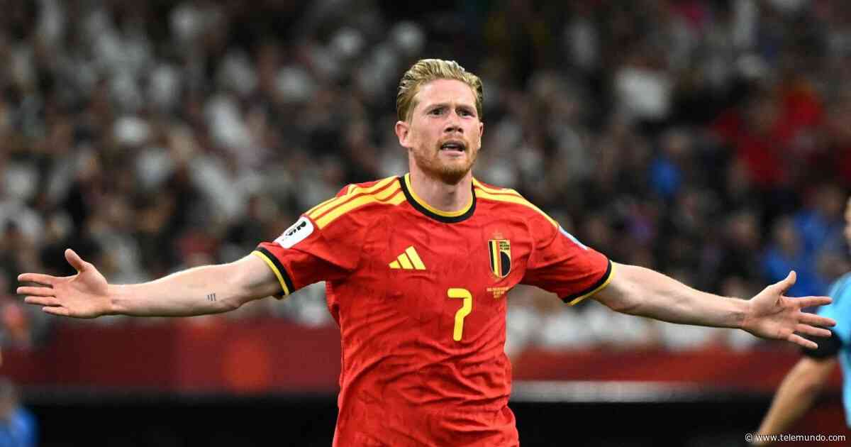 ¡Apareció Kevin De Bruyne! Bélgica firma la goleada ante Nueva Zelanda