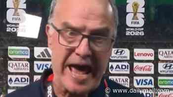 World Cup Breakfast: Uruguay boss Marcelo Bielsa's furious outburst on live TV, minnows set to meet Messi, Scotland need a miracle after Iran draw, match highlights - plus what to look out for today