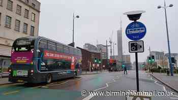 Notorious Birmingham bus lanes catch 18,000 more drivers already this year