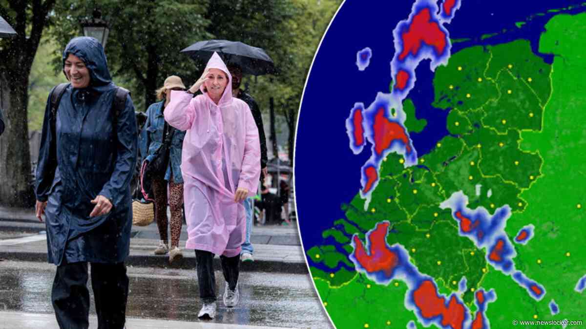 Extreme weersomslag: na hitte komen buien met kans op zwaar onweer