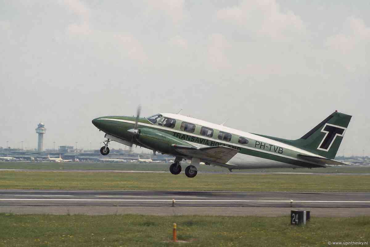 De Piper Navajo van Transavia