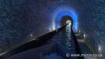 World's first full-size ship tunnel will be just one mile long - and cost &pound;671m