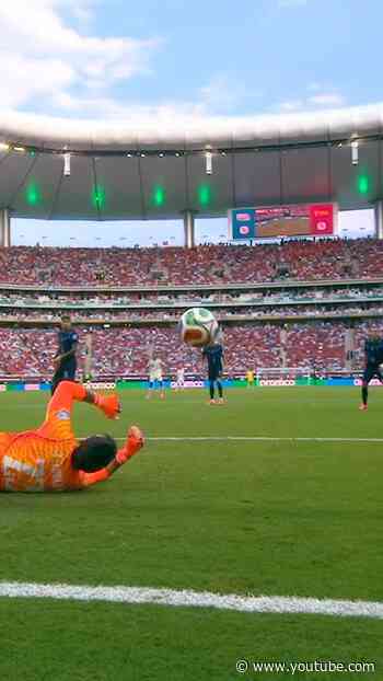 Baena gets a lucky one for Spain 🇪🇸 #FIFAWorldCupOnYT