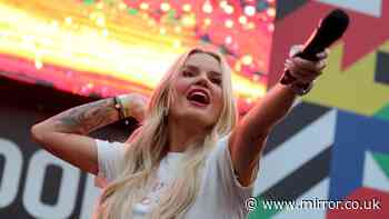 Kerry Katona 'gobsmacked' as her song goes Top 10 saying 'it's a dream come true'