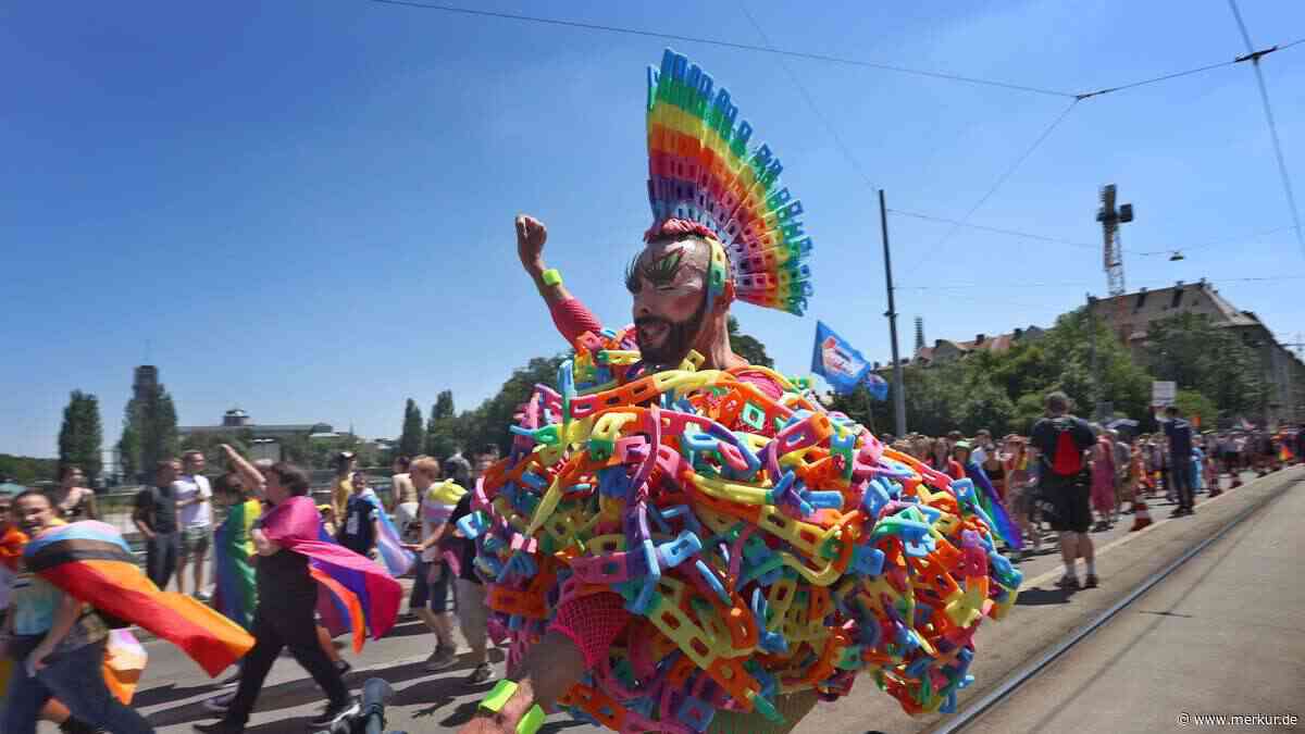 CSD in München: Mehr als 300.000 Besucher erwartet – doch die Hitze bereitet Sorgen