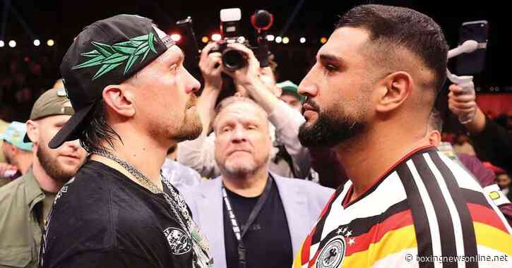Agit Kabayel reacts to Usyk vacating world title rather than facing him