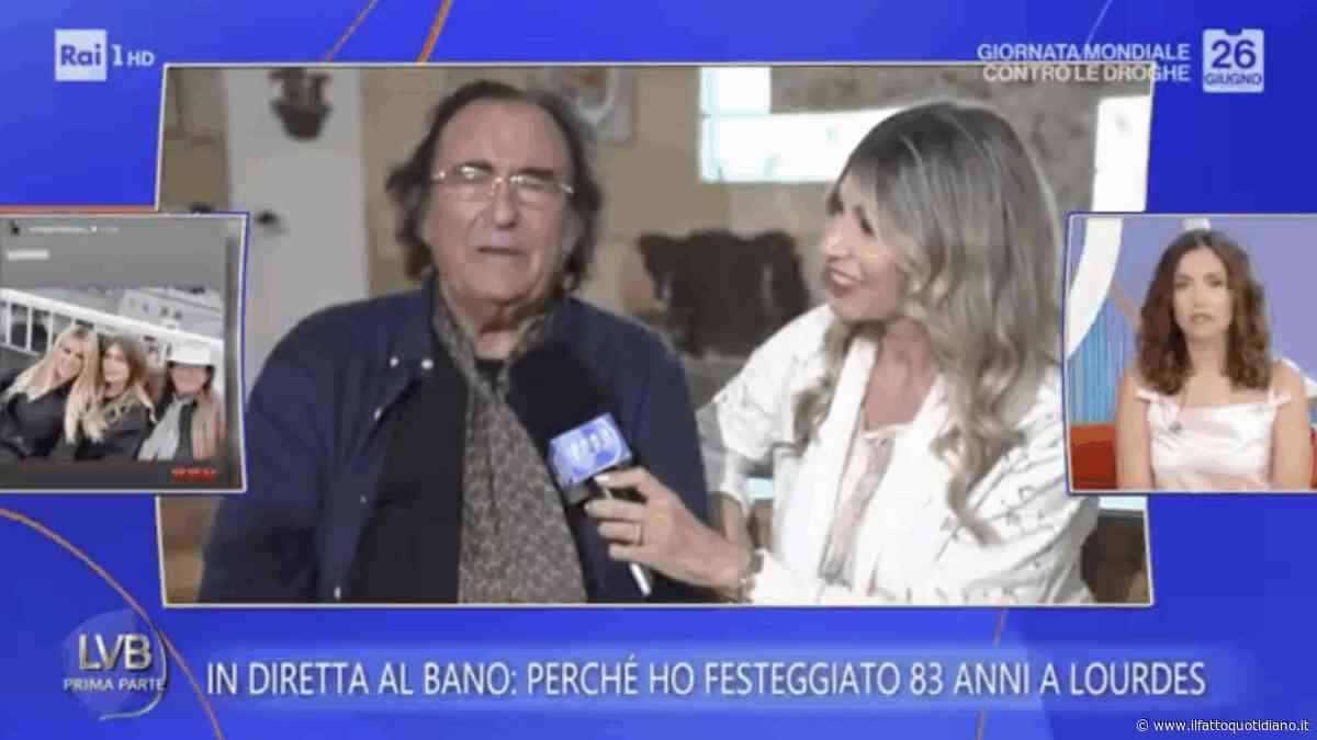 Al Bano: “Siamo delle marionette e c’è una mano superiore che comanda noi marionette pensanti. Ho festeggiato 83 anni a Lourdes, firmando un sacco di autografi”