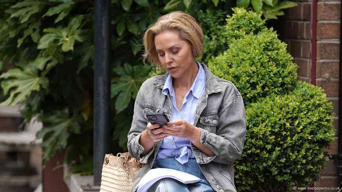 Hollyoaks' Steph Waring spotted back on Liverpool set filming Cindy  Cunningham's return