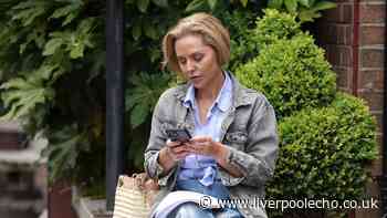 Hollyoaks' Steph Waring spotted back on Liverpool set filming Cindy  Cunningham's return