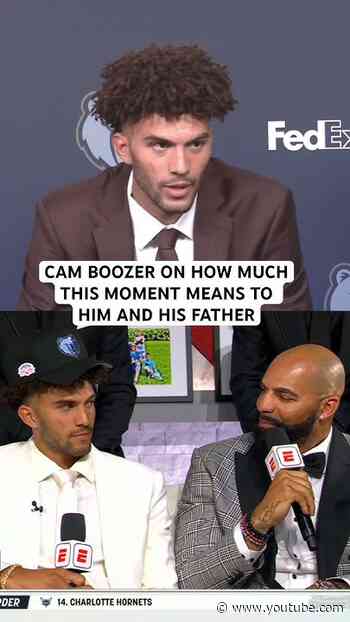 Cam Boozer says he tries to be present everyday to cherish these moments