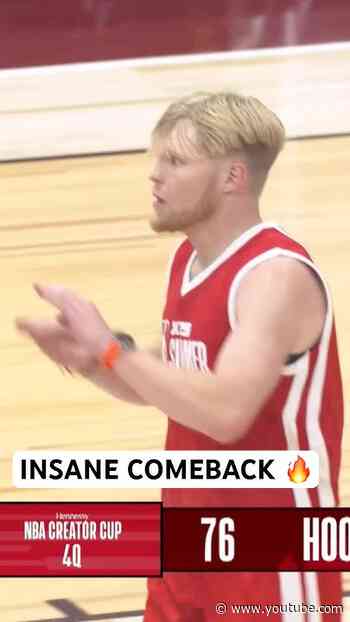A crazy comeback, a last-second heave and a game-winning triple 🔥
