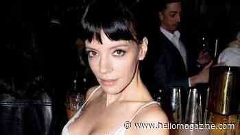 Lily Allen sizzles during UK heatwave in racy photo wearing plunging lace and barely-there shorts
