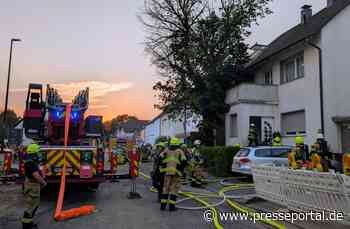 FW Kamen: Zimmerbrand in Methler