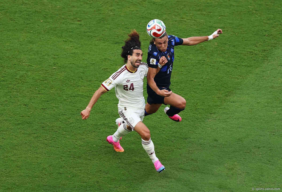 Madrid World Cup Spotlight: Marc Cucurella and Spain scrape past the finish line against Uruguay