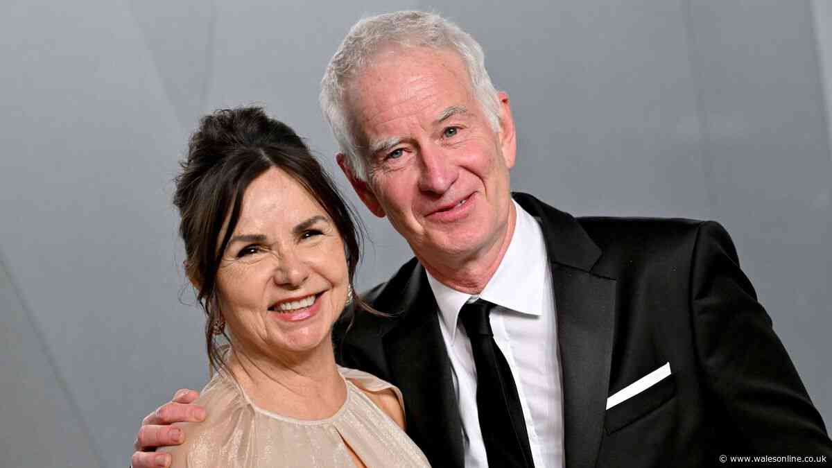 John McEnroe's wife reveals steamy secret of marriage as Wimbledon legend returns to BBC