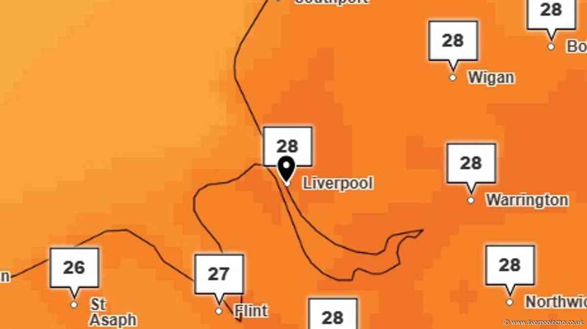 Liverpool to experience 'very warm sunny spells' before temperatures drop