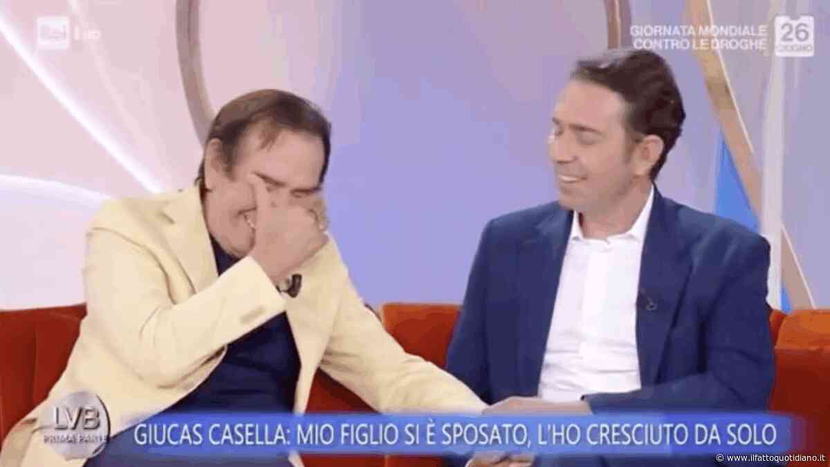 “Papà mi ha accompagnato all’altare perché mi ha fatto da mamma davvero, era doveroso”: Giucas Casella piange per le parole del figlio