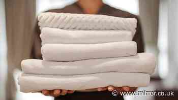 Towels will be soft and fluffy again when 2 items are added to the wash — not fabric softener