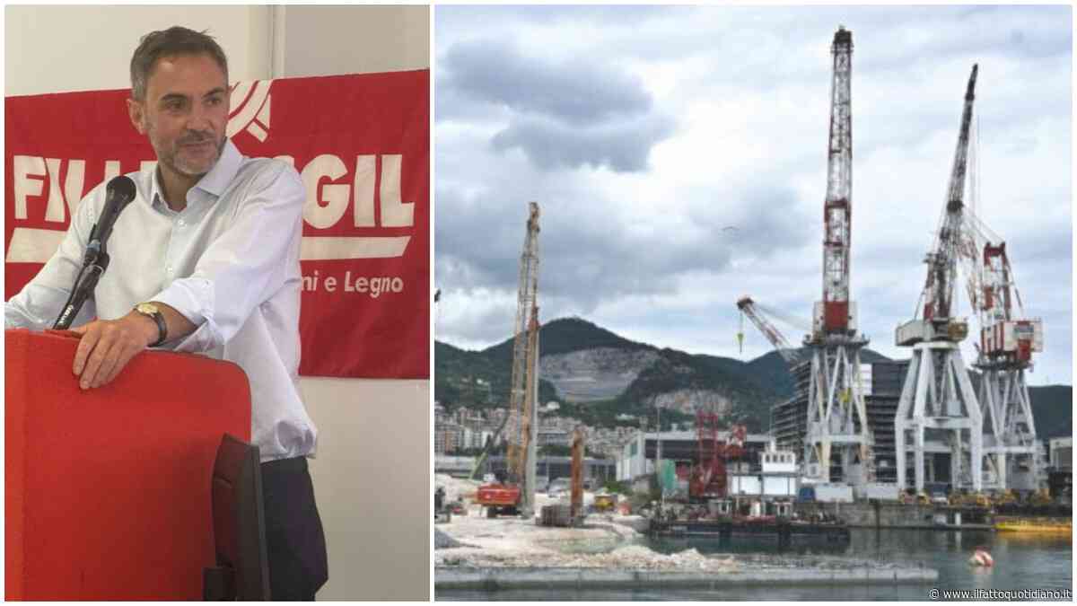 Caporalato alla diga di Genova, il segretario Fillea-Cgil: “Carte formalmente in regola, ma nessuno verificava davvero. I lavoratori vanno protetti da ritorsioni”