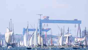 Windjammerparade der Kieler Woche im Livestream: Mehr als 100 Schiffe auf der Förde