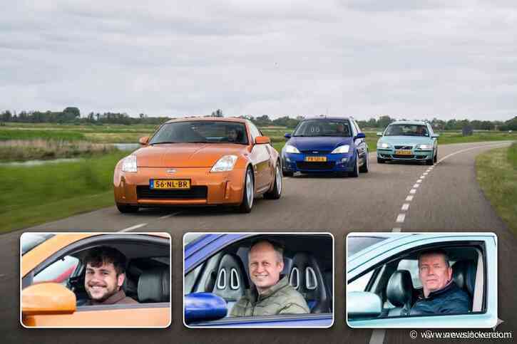 Angel, Andr&eacute; en Kees rijden onze Zero's Heroes in de perfecte kleur; ode aan 3 helden uit 2003