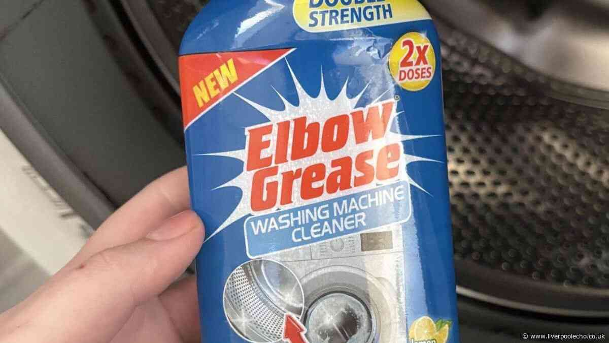 £1 Home Bargains cleaner gets rid of washing machine mould and smells
