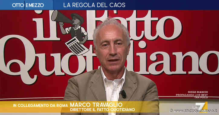 Travaglio boccia la strategia del campo largo: “La gente vuole radicalità e parole chiare, non un posto sicuro per Renzi”. Su La7